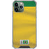 Brazil Soccer Flag iPhone 11 Pro Max Clear Case