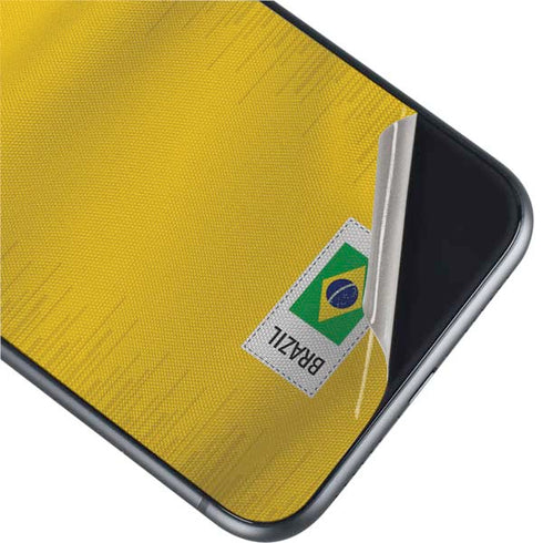 Brazil Soccer Flag iPhone 11 Skin