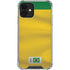 Brazil Soccer Flag iPhone 12 Mini Clear Case