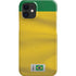 Brazil Soccer Flag iPhone 12 Mini Lite Case