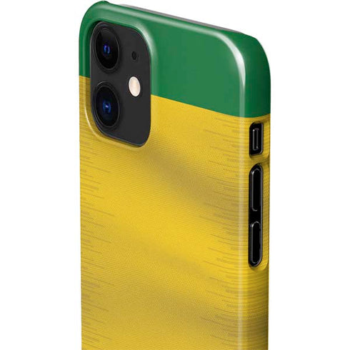 Brazil Soccer Flag iPhone 12 Mini Lite Case