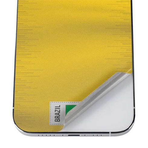 Brazil Soccer Flag iPhone 12 Pro Skin