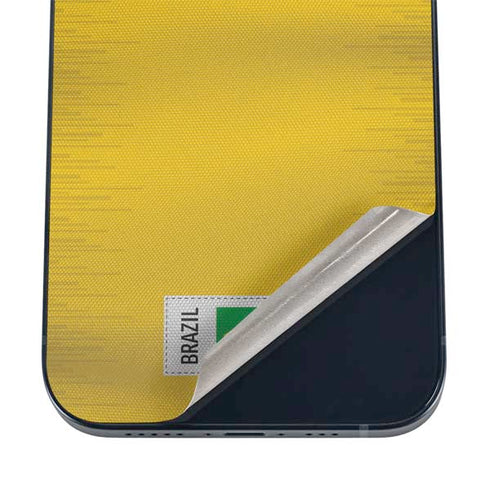 Brazil Soccer Flag iPhone 12 Skin
