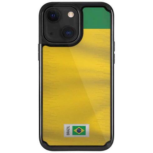 Brazil Soccer Flag iPhone 13 Cargo Case