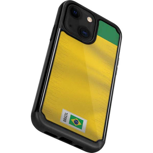 Brazil Soccer Flag iPhone 13 Cargo Case