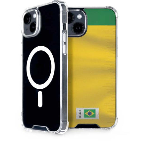 Brazil Soccer Flag iPhone 13 MagSafe Case