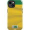 Brazil Soccer Flag iPhone 14 Plus Impact Case