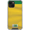 Brazil Soccer Flag iPhone 15 Plus Clear Case