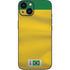 Brazil Soccer Flag iPhone 15 Plus Skin