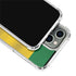 Brazil Soccer Flag iPhone 14 Pro Clear Case