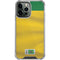 Brazil Soccer Flag iPhone 15 Pro Max Clear Case