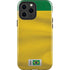 Brazil Soccer Flag iPhone 15 Pro Max Impact Case