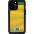 Brazil Soccer Flag iPhone 14 Pro Max Waterproof Case