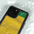 Brazil Soccer Flag iPhone 14 Pro Max Waterproof Case
