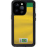 Brazil Soccer Flag iPhone 14 Pro Waterproof Case