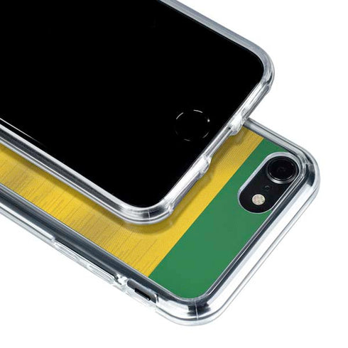 Brazil Soccer Flag iPhone SE (2nd & 3rd Gen) Clear Case