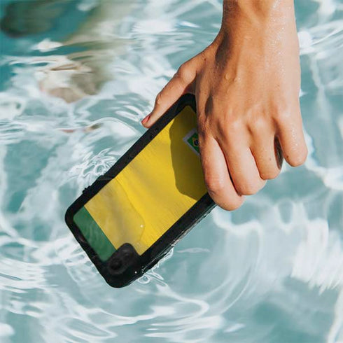 Brazil Soccer Flag iPhone XR Waterproof Case