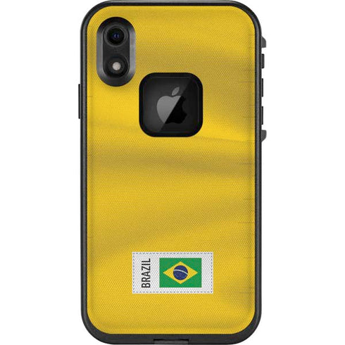 Brazil Soccer Flag LifeProof Fre iPhone Skin