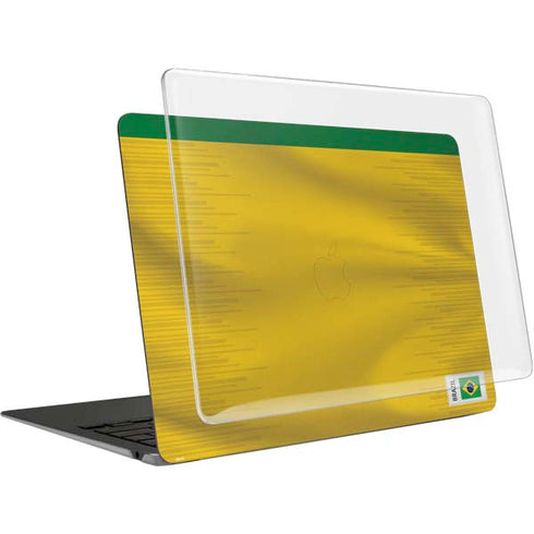 Brazil Soccer Flag MacBook Air 15in (2023-2025) Case plus Skin