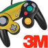 Brazil Soccer Flag Nintendo GameCube Controller Skin