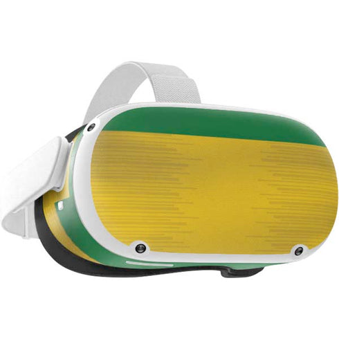 Brazil Soccer Flag Oculus Quest 2 Skin