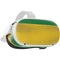 Brazil Soccer Flag Oculus Quest 2 Skin