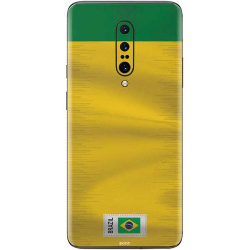 Brazil Soccer Flag OnePlus 7 Pro Skin