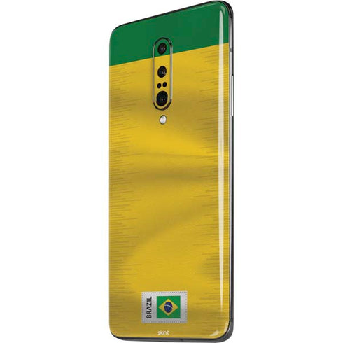 Brazil Soccer Flag OnePlus 7 Pro Skin