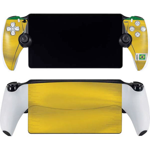 Brazil Soccer Flag PlayStation Portal Remote Player Skin