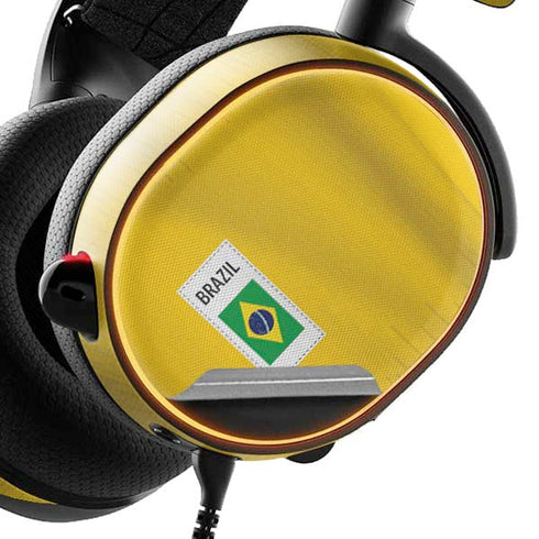 Brazil Soccer Flag SteelSeries Arctis 5 Skin