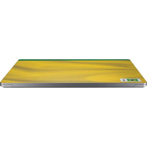 Brazil Soccer Flag Universal Laptop 13in (10.6 x 7.6in) Skin