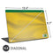 Brazil Soccer Flag Universal Laptop 16.6in (13.4 x 9.7in) Skin