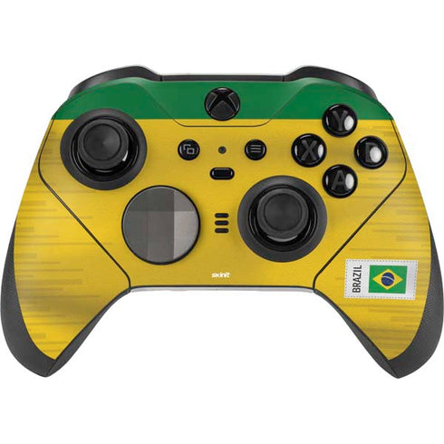 Brazil Soccer Flag Xbox Elite Wireless Controller Series 2 Skin