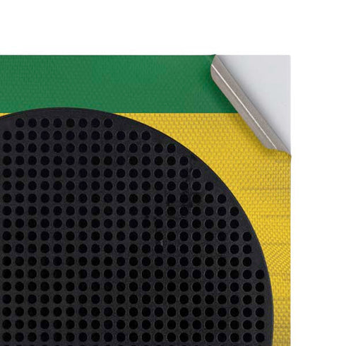 Brazil Soccer Flag Xbox Series S Console Skin