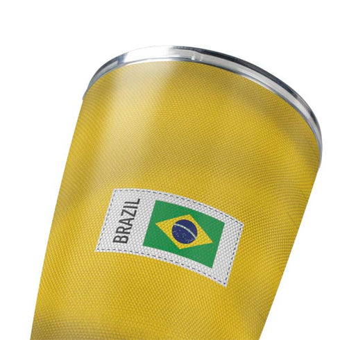 Brazil Soccer Flag Yeti 20oz Tumbler Skin
