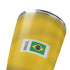 Brazil Soccer Flag Yeti 20oz Tumbler Skin