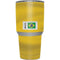Brazil Soccer Flag Yeti 30oz Rambler Tumbler Skin