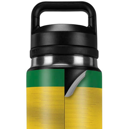 Brazil Soccer Flag YETI Rambler 26oz Bottle Skin