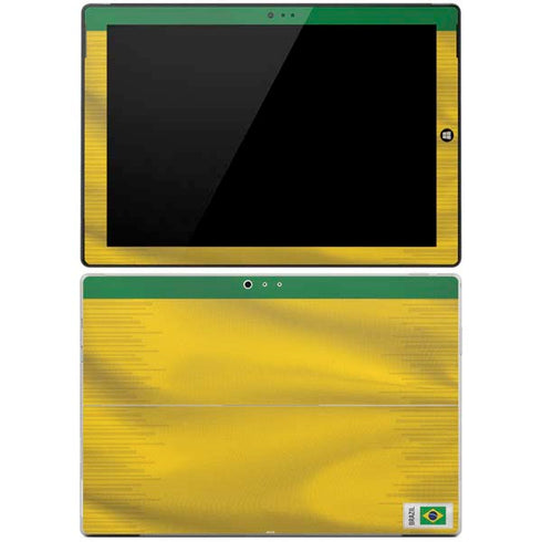 Brazil Soccer Flag Surface Pro 3 Skin