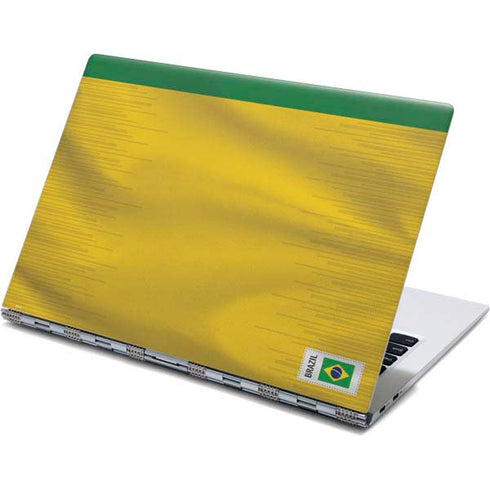 Brazil Soccer Flag Yoga 910 2-in-1 14in Touch-Screen Skin