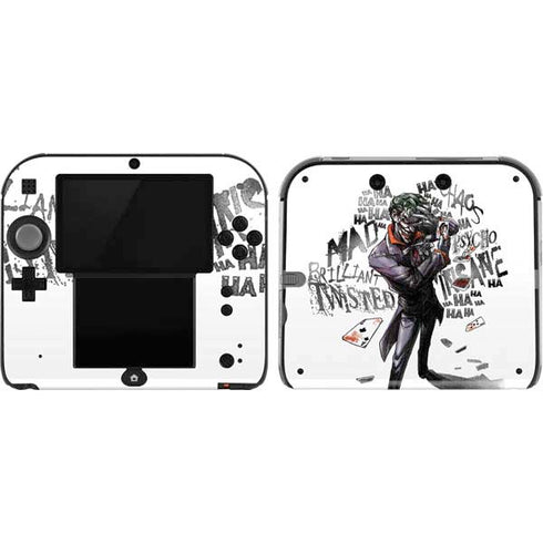DC Comics The Joker Brilliantly Twisted Nintendo 2DS Skin