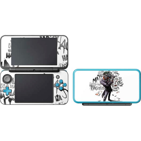 DC Comics The Joker Brilliantly Twisted Nintendo 2DS XL (2017) Skin
