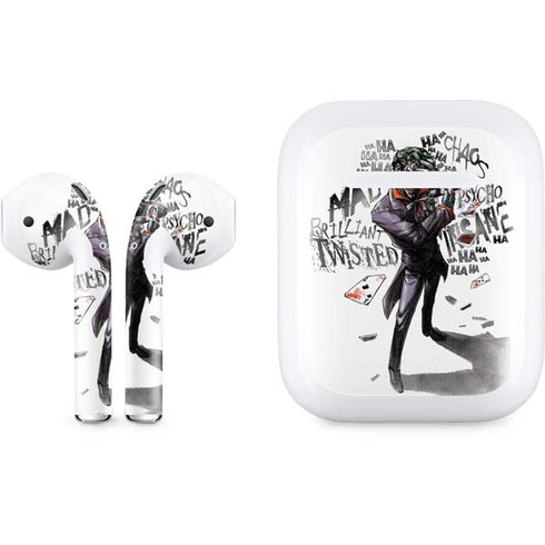 DC Comics The Joker Brilliantly Twisted Apple AirPods Skin