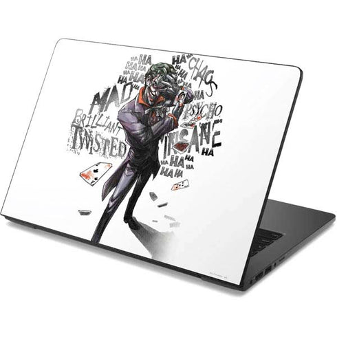 DC Comics The Joker Brilliantly Twisted Dell Chromebook Skin