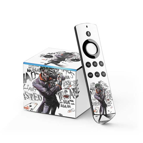 DC Comics The Joker Brilliantly Twisted Fire TV Cube Skin