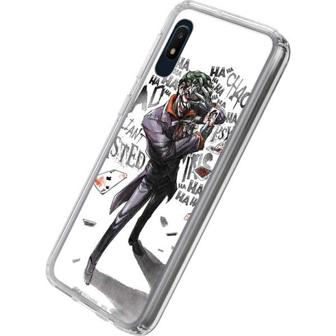 DC Comics The Joker Brilliantly Twisted Galaxy A10e Clear Case