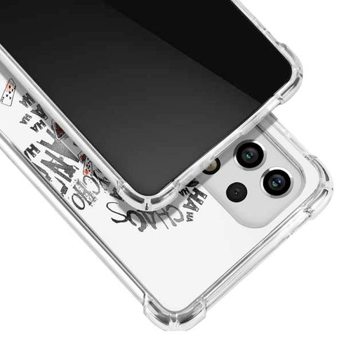 DC Comics The Joker Brilliantly Twisted Galaxy A53 5G Clear Case