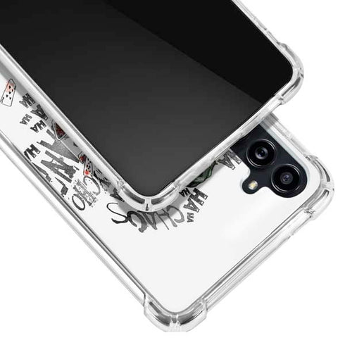 DC Comics The Joker Brilliantly Twisted Galaxy A54 5G Clear Case