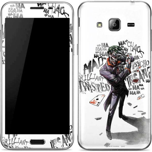 DC Comics The Joker Brilliantly Twisted Galaxy J3 Skin