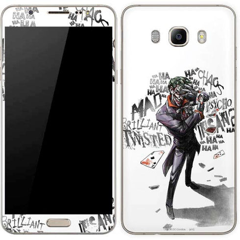 DC Comics The Joker Brilliantly Twisted Galaxy J7 Skin